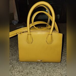 Yellow Leather Handbag Aldo